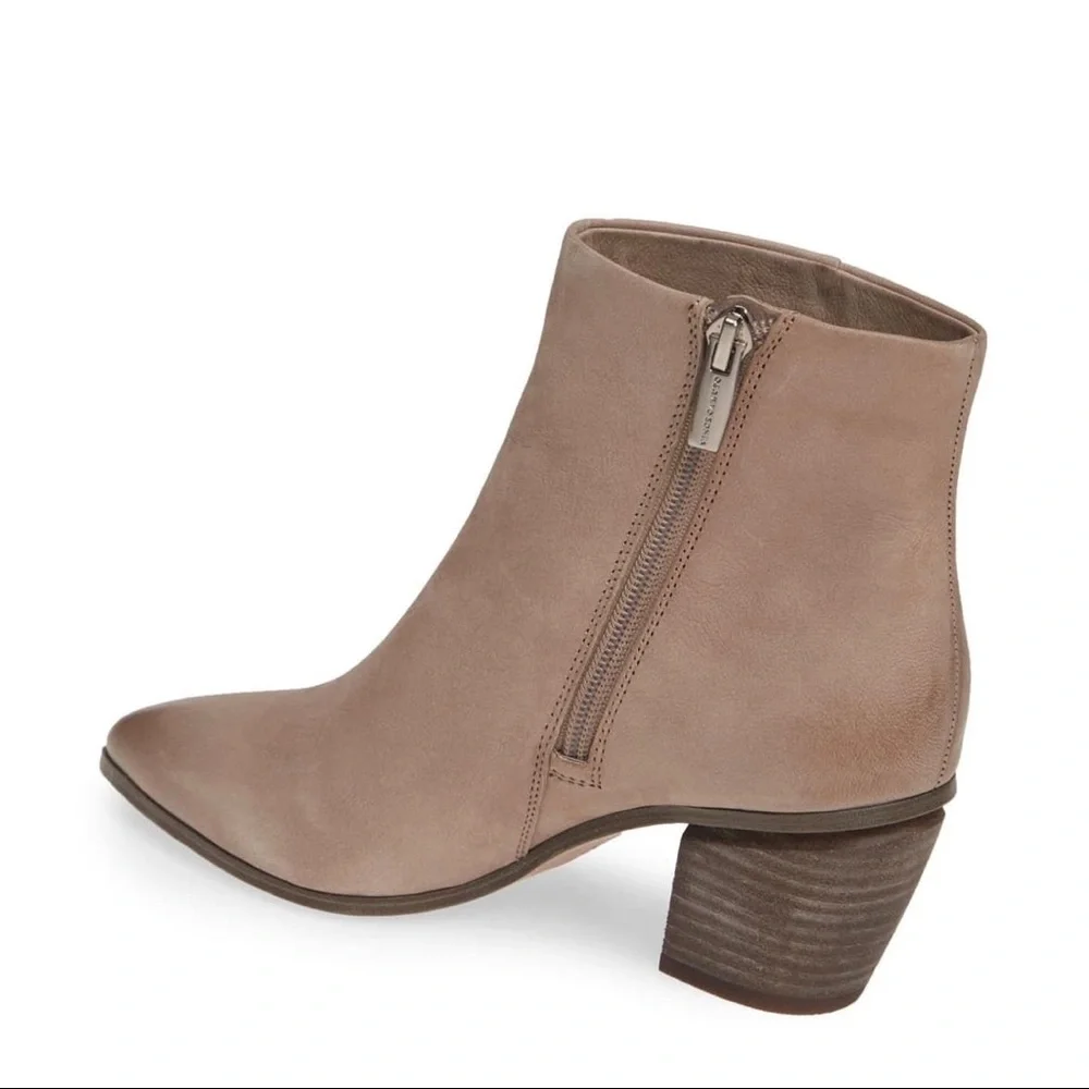 NIB Vince Camuto Grasem Pointy Toe Western Bootie - Picture 4 of 16